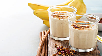 Valnød Banan-Lucuma Smoothie