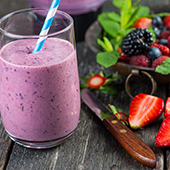 Bærsmoothie opskrift Bærsmoothie opskrift