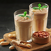 Chokolade Peanut Shake opskrift Chokolade Peanut Shake opskrift