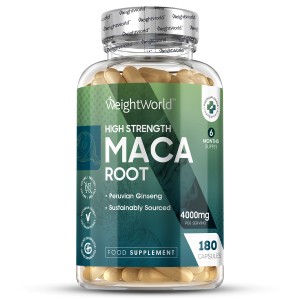 Maca-rodkapsler Maca-rod | Naturligt energigivende kosttilskud