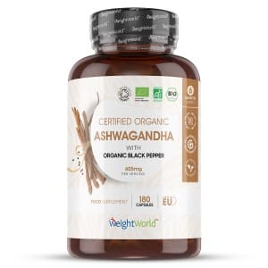 Økologisk Ashwagandha Ashwagandha kapsler til immunforsvar og kortisol