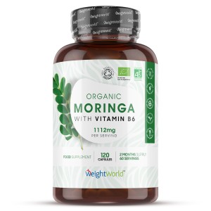 Økologisk Moringa med B6-vitamin
