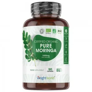 Økologisk Moringa Kapsler