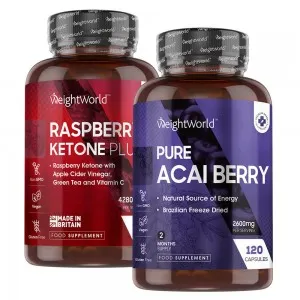 Hindbærketoner & Acai Kombipakke
