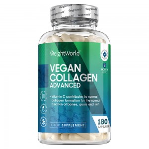 Vegansk Kollagen Tilskud Vegan Collagen Advanced - 180 Capsules