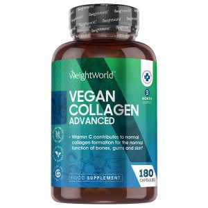 Vegansk collagen piller
