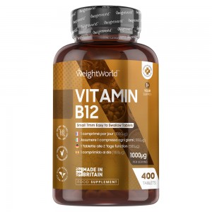 WeightWorld B12-Vitamin B12-vitamin tilskud modvirker b12 mangel