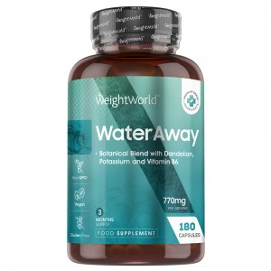 Water Away er ideelt til vand i kroppen og blid udrensning af kroppen