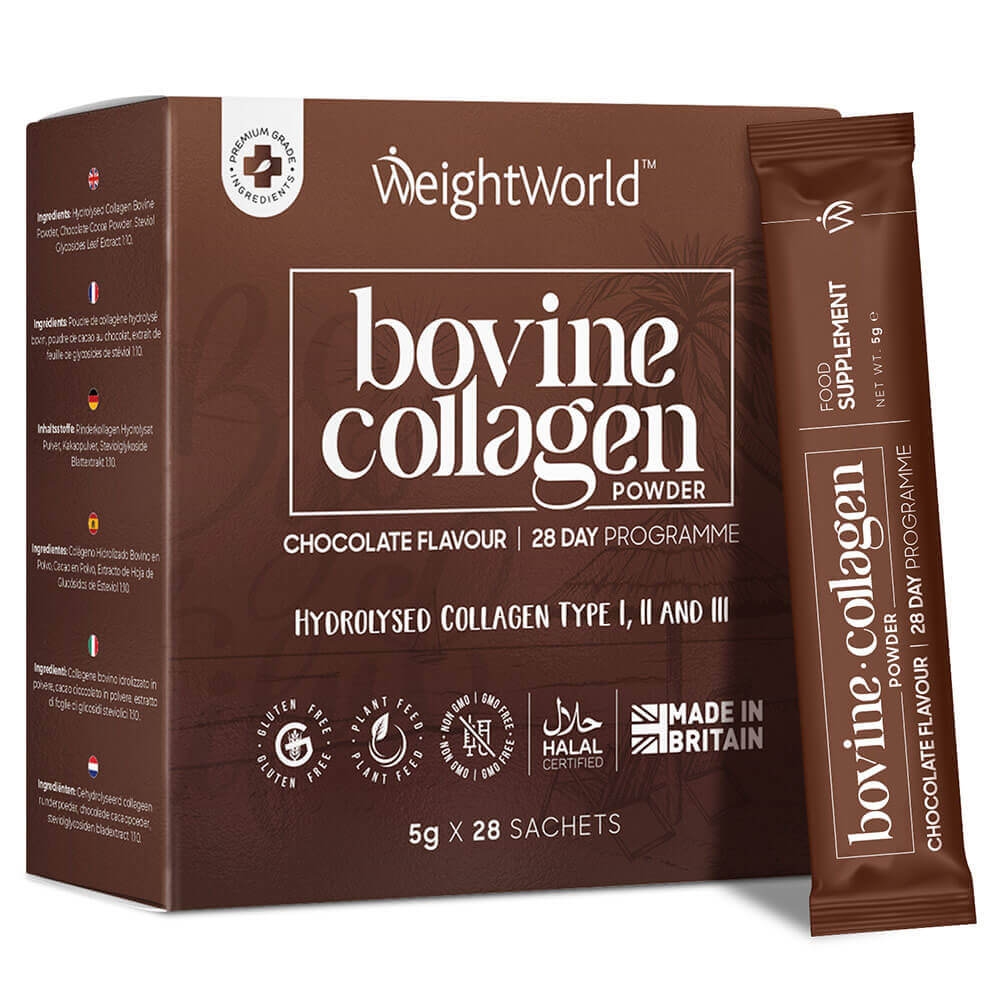 bovine collagen pulver med chokoladesmag