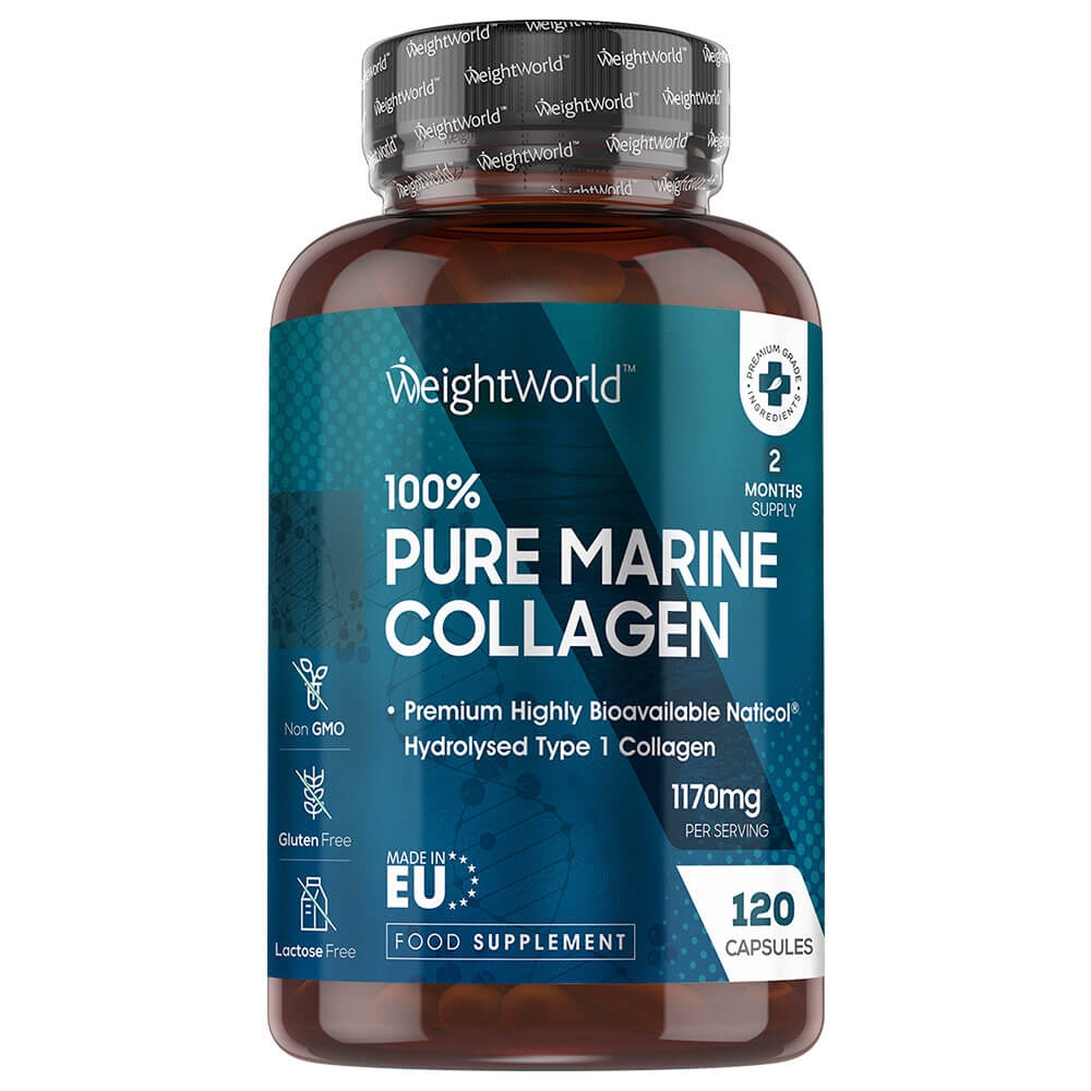 Pure marine collagen piller som anti aging kollagen  tilskud.