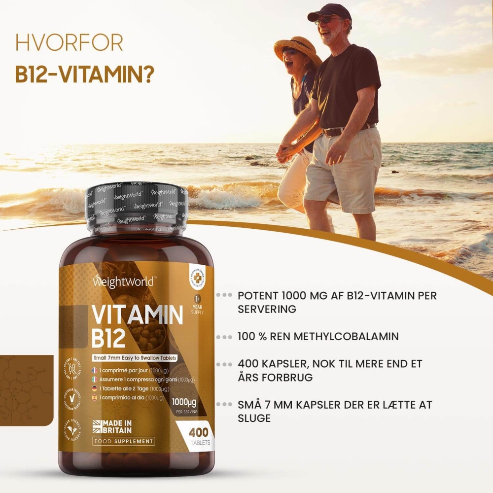 vitamin b12 kosttilskud