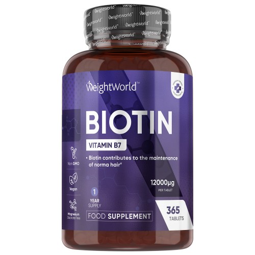 Se Biotin 12000 hos WeightWorld DK