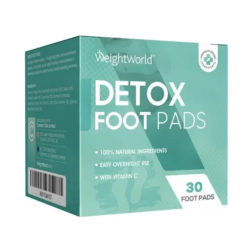 Se Detox Fodplastre hos WeightWorld DK