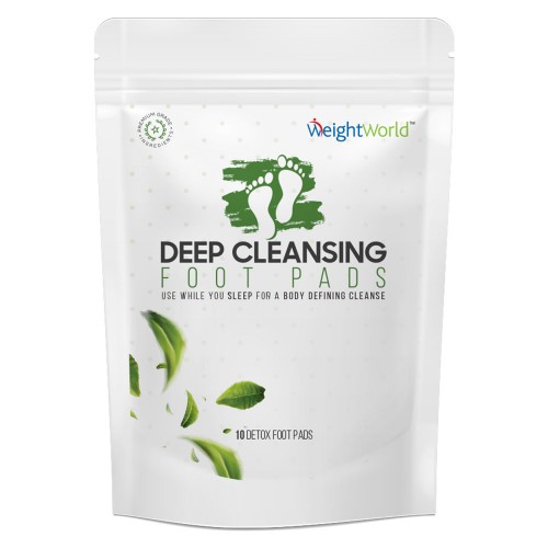 Detox Fodplastre - 5 Dages Udrensningsprogram - 100 % Naturlige Ingredienser - 10 Plastre - Renser Kroppen Mens Du Sover - Synligt Resultat Efter Brug