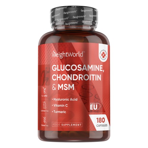 Se Glucosamine og Chondroitin Kapsler hos WeightWorld DK