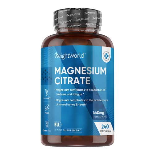 Se Magnesium Citrat hos WeightWorld DK