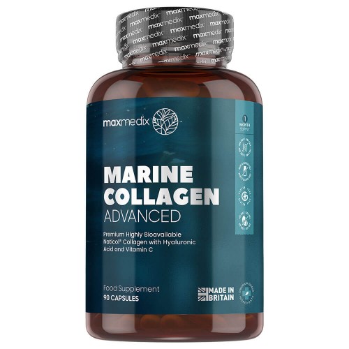 Marine Collagen Capsules With Hyaluronic Acid 1200MG
