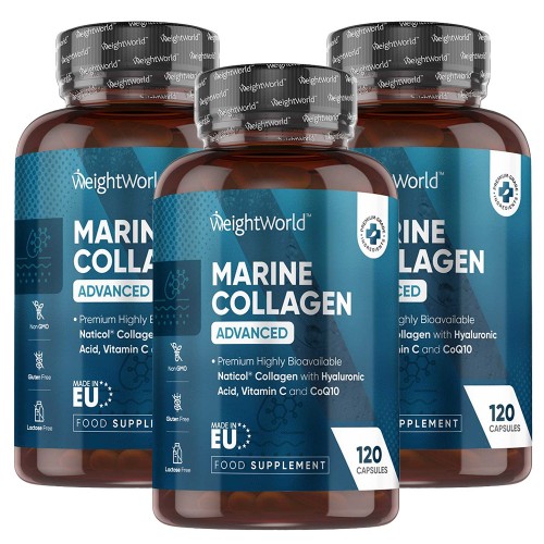 Marine Collagen Tilskud + Hyaluronsyre
