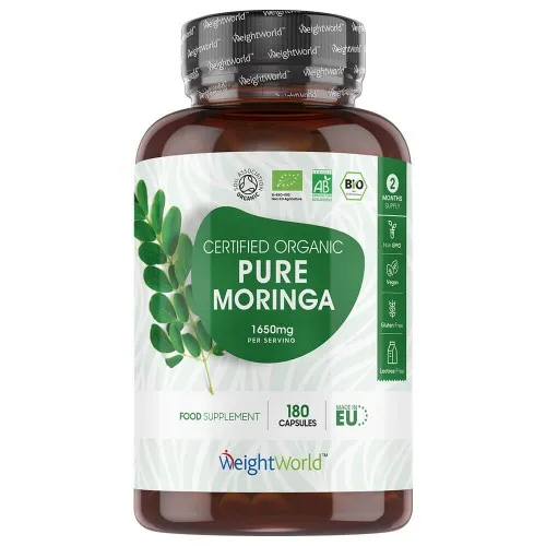 Økologisk Moringa Kapsler