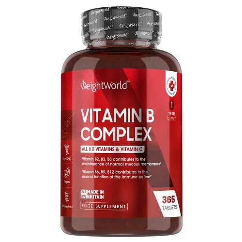 Se B-Vitamin Complex hos WeightWorld DK