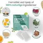 Detox Fodplastre til udrensning af kroppen