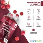 Høj styrke magnesium kosttilskud i vingummiform