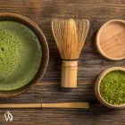 Matcha te har et højt naturligt indhold af koffein