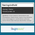 WeightWorld slankeplaster til vægttab