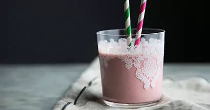 Yoghurt & Jordbær Smoothie