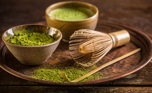 Matcha pulver indeholder vigtige næringsstoffer