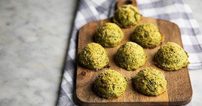 Kroketter af broccoli