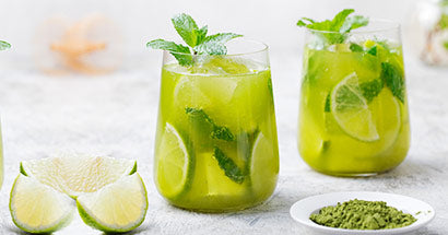 Juice med Spirulina og Citron