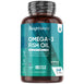 Omega-3 fiskeolieflaske fra WeightWorld med 240 kapsler
