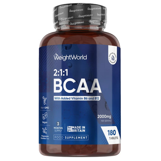 BCAA med B6- og B12-vitamin