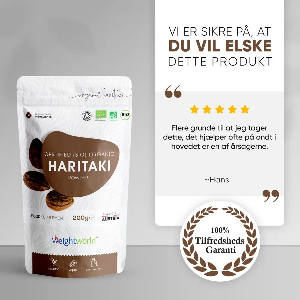 Øko Haritaki Pulver 200g