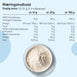 Næringsindhold for kollagenpeptider pr. 10 g, 20 g og 100 g