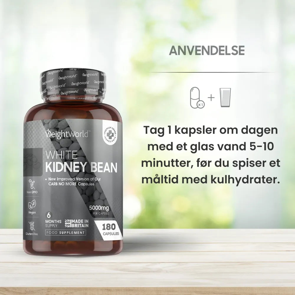 Hvide Kidneybønner 5000 mg