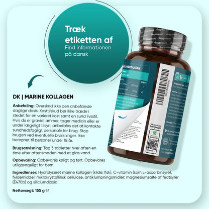 Marine kollagen + C-vitamin 1836 mg