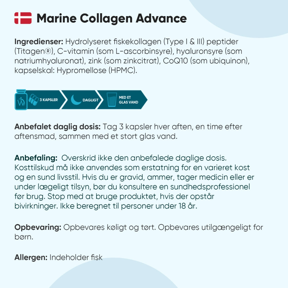 Marine Collagen + Hyaluronsyre