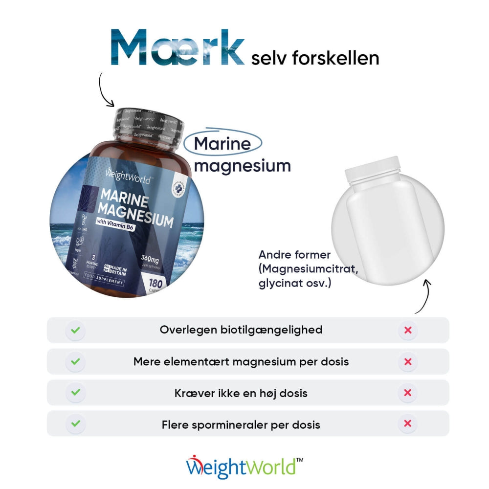 Marine Magnesium + B6-Vitamin