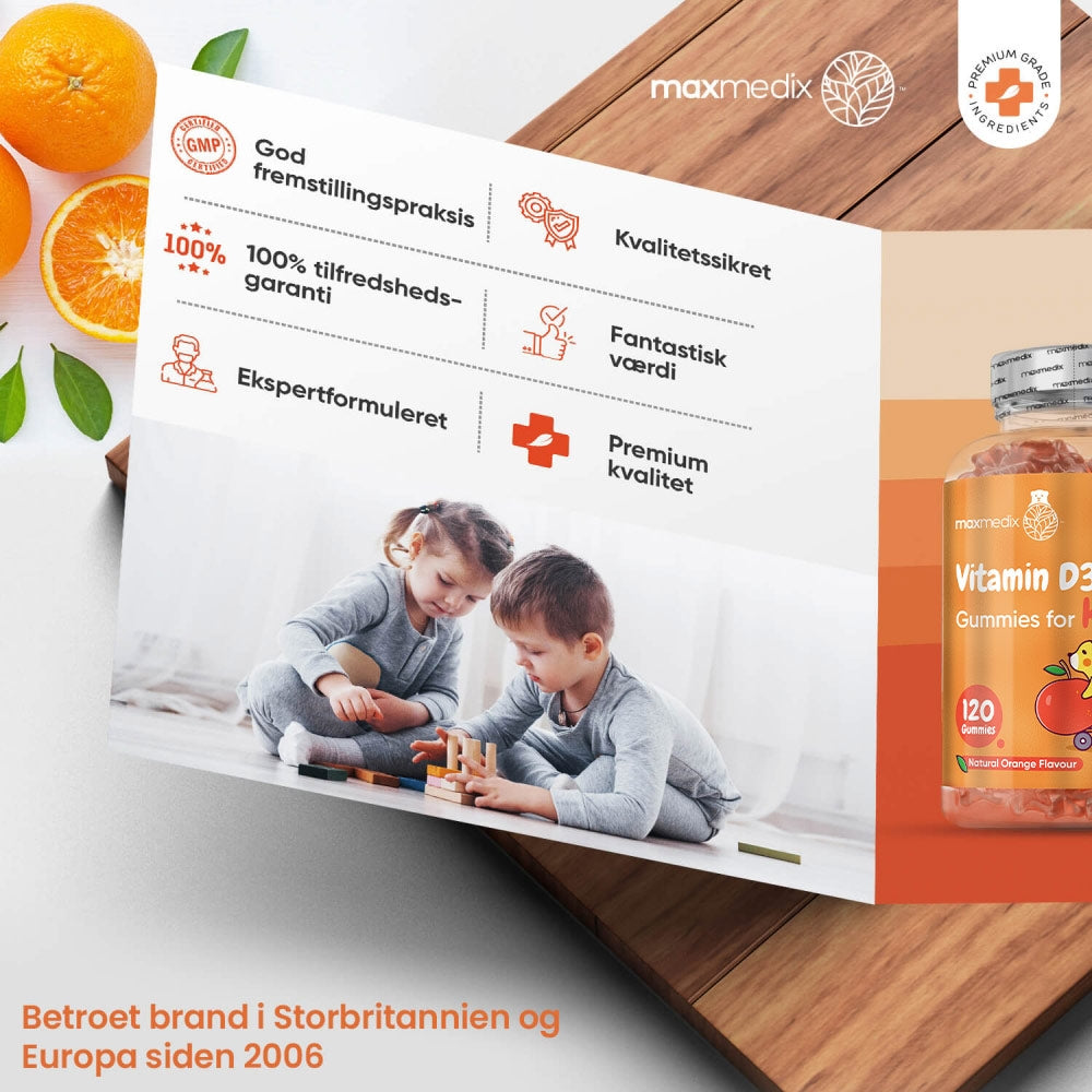 Børne D3-Vitamin Vingummier