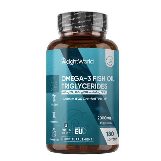 Omega-3-fiskeolie triglycerider 2000 mg