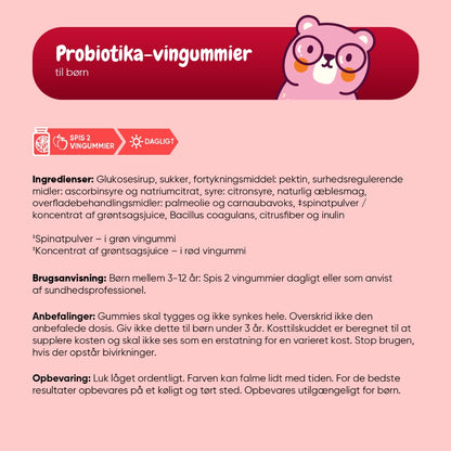 Probiotika Gummies til Børn