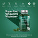WeightWorld Super Greens Gummies flaske med tekst om superfood-vitaminer og 90 gummies
