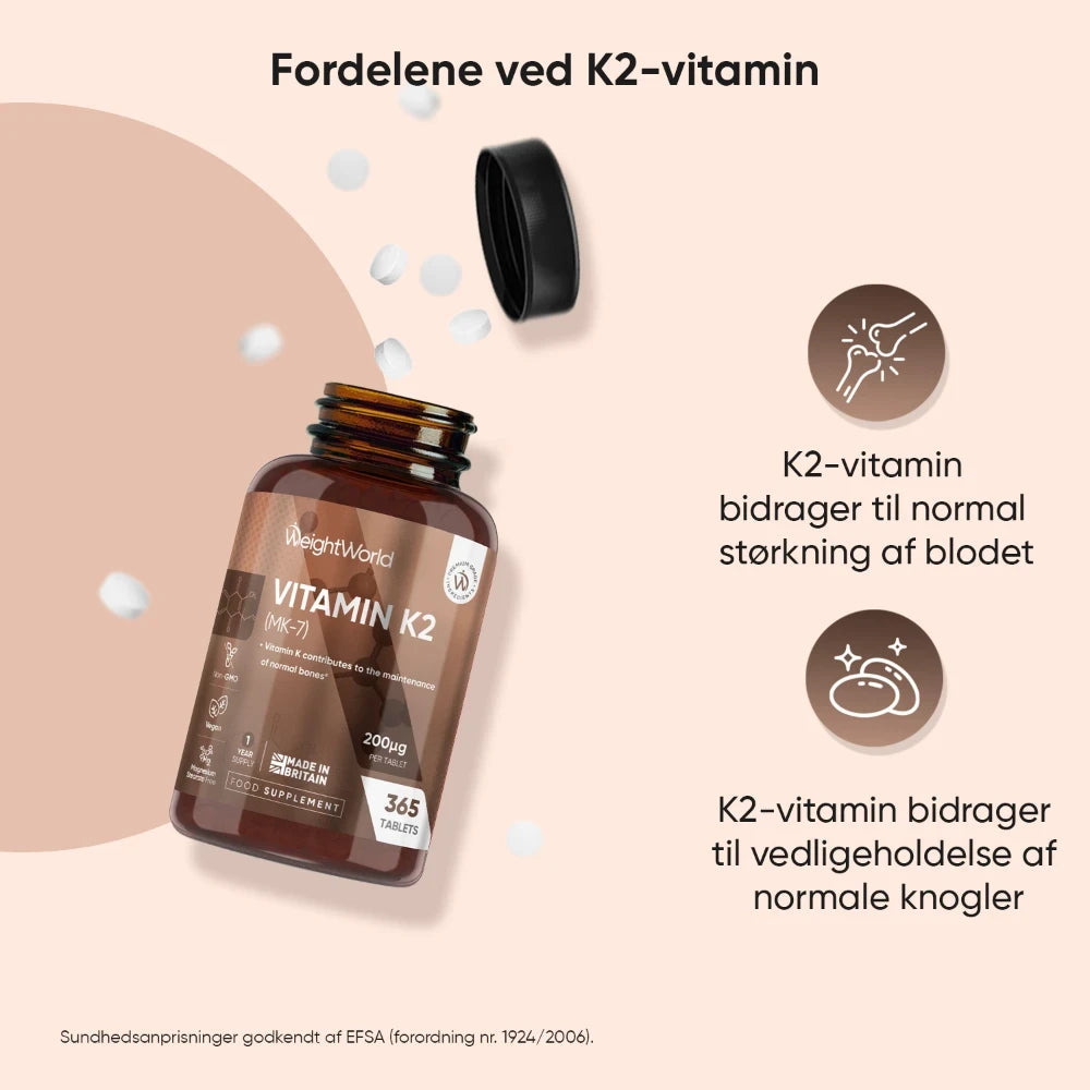 K2-vitamin 200 mcg