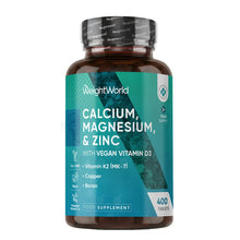 Kalktabletter med Magnesium, Zink og D3-Vitamin