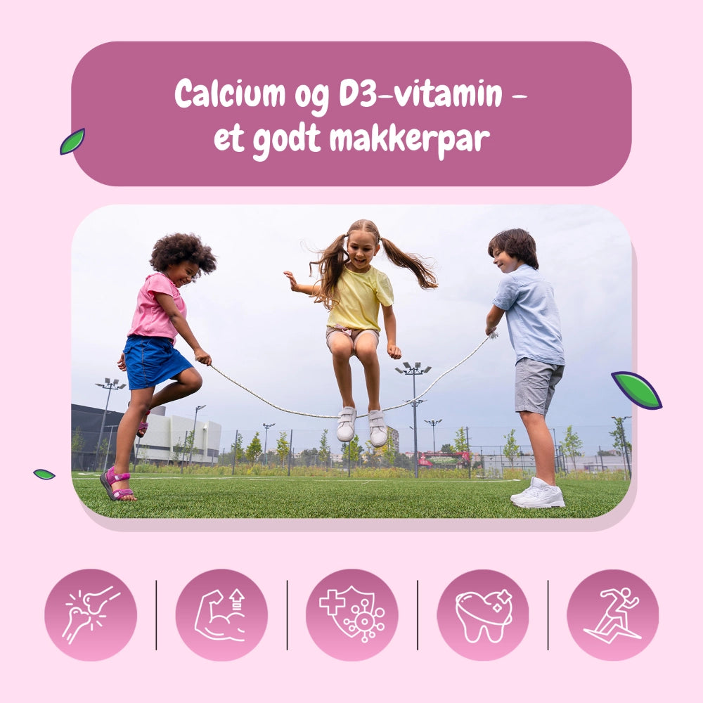 Kalk + D3-vitamin til børn