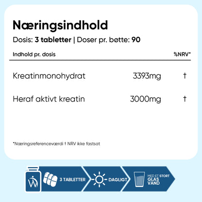Kreatin Monohydrat 3000mg