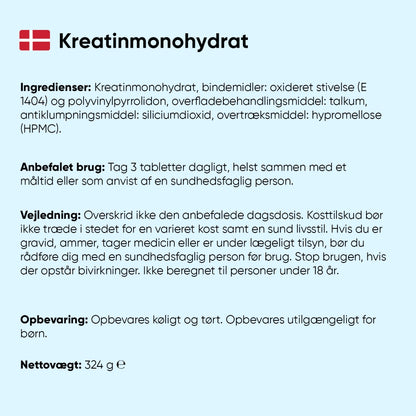Kreatin Monohydrat 3000mg