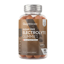 Flaske med sukkerfri WeightWorld elektrolytvindgummier, 448 mg, 90 gummies